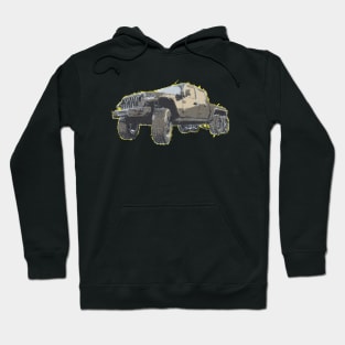 Gladiator 6x6 Paint Hoodie